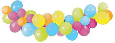 Luftballon-Girlande, 3 m