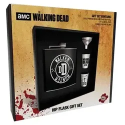 The Walking Dead Flachmann  Geschenkset -  "Walker Hunter"