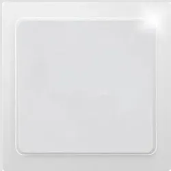 Eltako 30055645 Blindabdeckung für R1UE55 – R4UE55, reinweiß glänzend BLA55E-wg