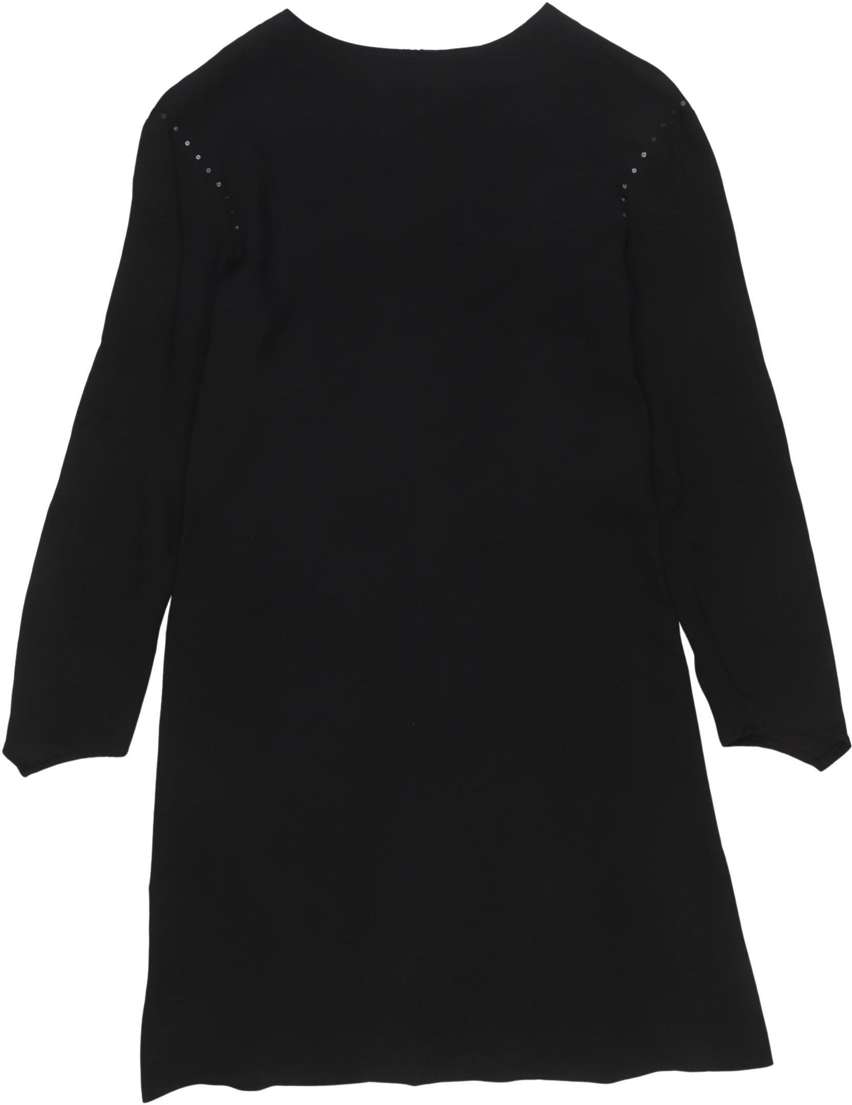 Versace Mädchen Kleid, Schwarz, Gr. EU 146 (US 12), Viskose / Seide - Second Hand