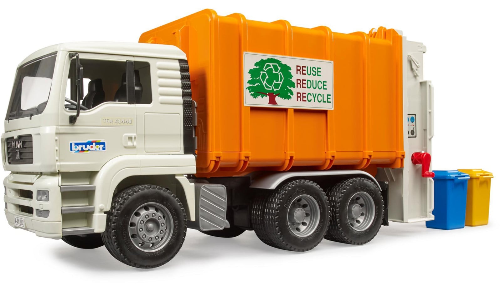 Bruder 02772 MAN TGA kipper voor afvaltransport