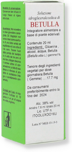 ALKAEST Srl Alkaest, Betulla MG SPG, 20 ml