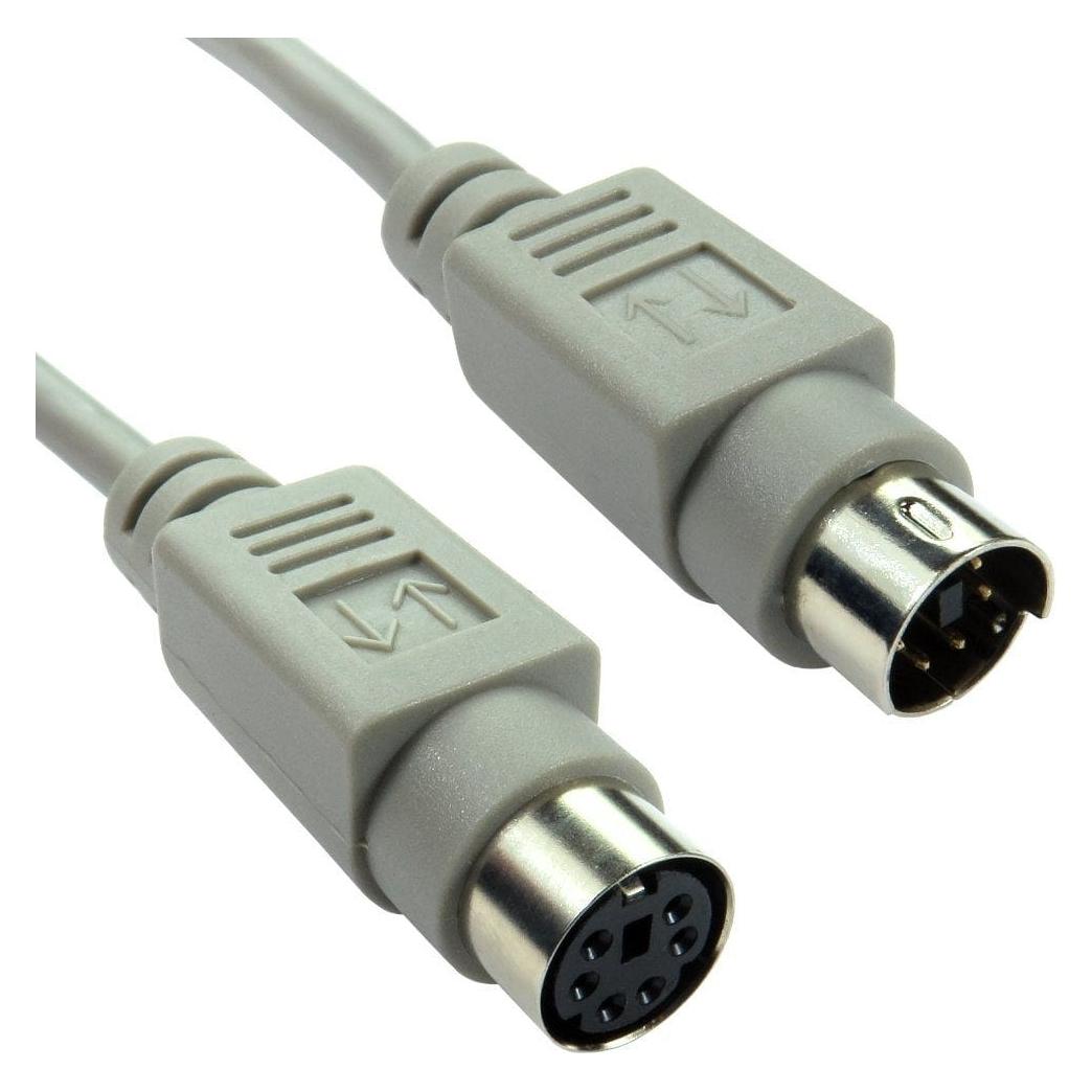 Cables Direct 5m PS/2 Extension Cable (5 m) (EX-105)