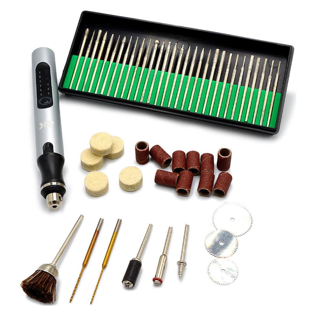 AK Interactive - Outil Rotatif sans Fil avec Accessoires (AK9539)