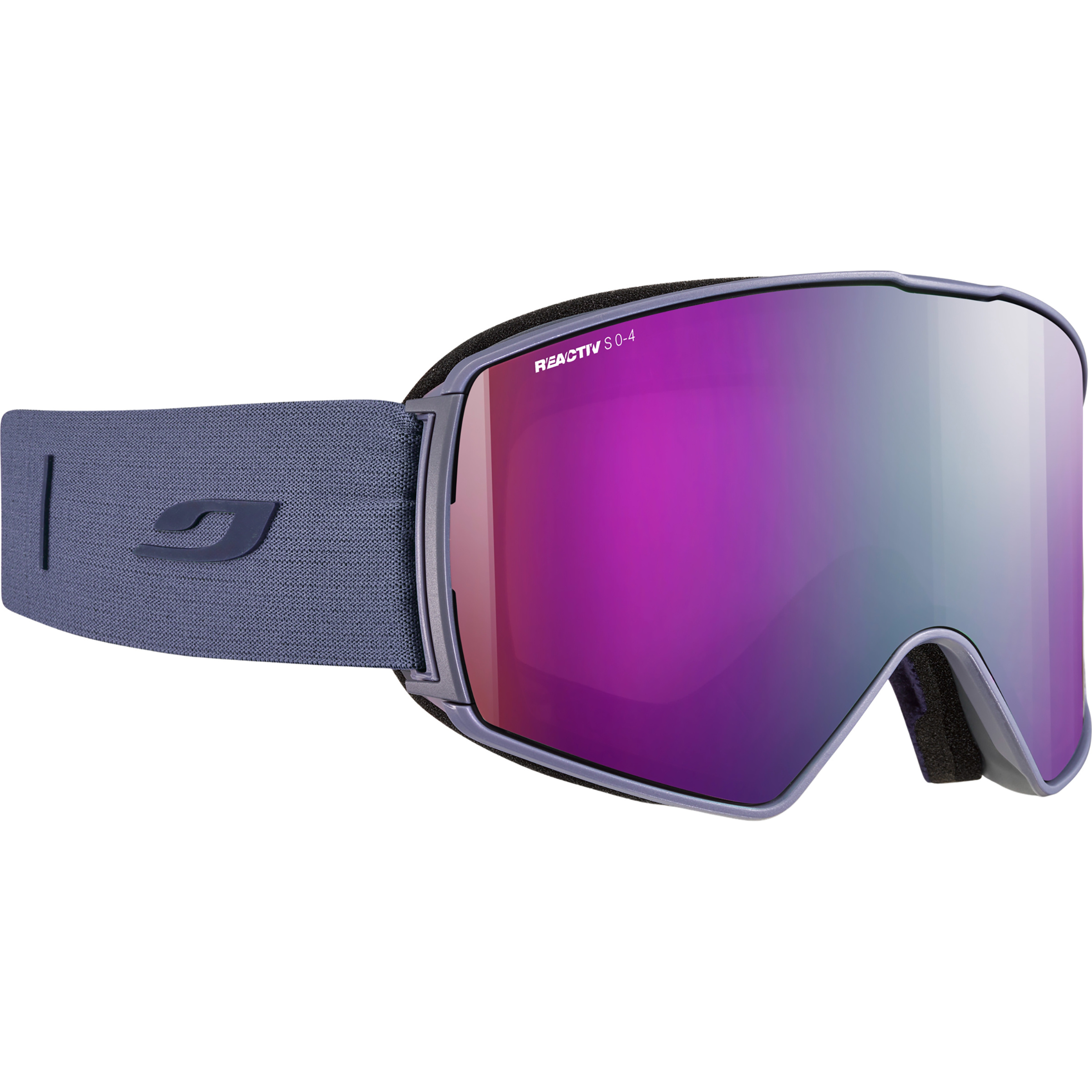 Julbo Launcher Reactiv 0-4 High Contrast Skibrille Skibrillen weiss Größe XXL Trekking