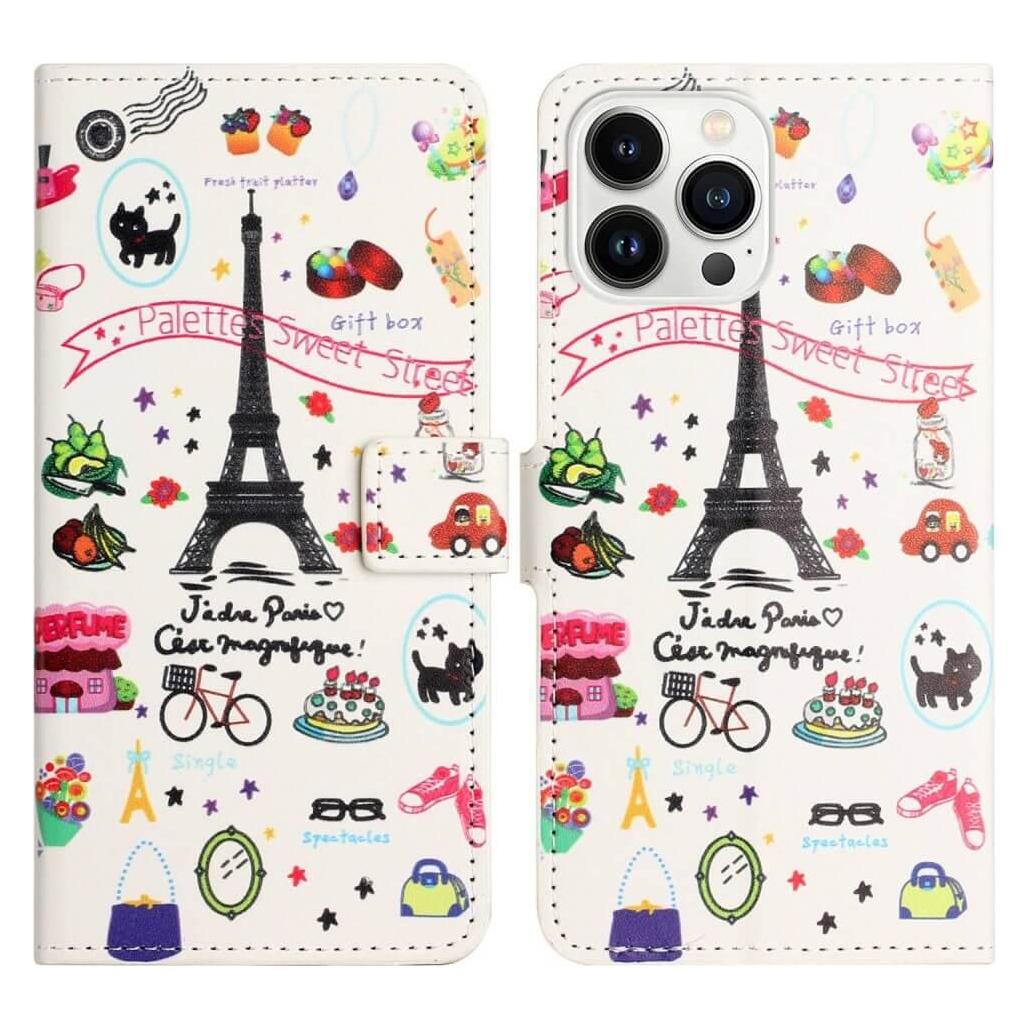 Cover-Discount iPhone 14 Pro Max - Leder Etui Hülle Paris (Apple iPhone 14 Pro Max) (660107414B)