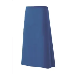 Lange Schürze für Hotel & Gastronomie ⚥ Ultramarin Blau One Size