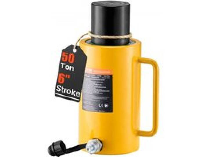 VEVOR Vérin hydraulique à simple effet, 50 T, 15,2 cm, course, vérin