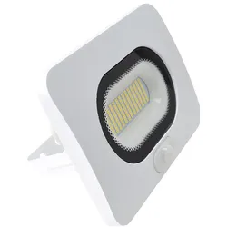 Tracon, Fassadenbeleuchtung, SMD LED Flutlichtstrahler mit Bewegungsmelder (4000 lm, IP65)