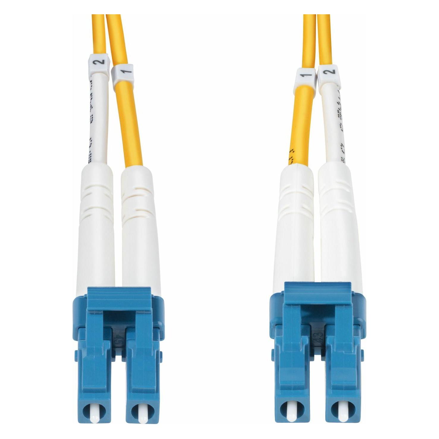 StarTech com 2 Meter LWL Patchkabel LC LC (UPC) Singlemode OS2 Duplex, 9/125µm, 10Gbit, Biegeunempfi (2 m) (SMDOS2LCLC2M)