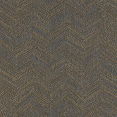 York Wallcoverings Raised Chevron Royal Blue Wallpaper