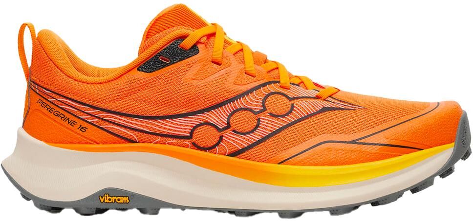 Saucony  - Peregrine 16 Fuego Cyber - 9 - Chaussures de trail