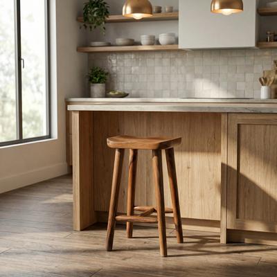 AFD Home Suar Contoured Bar Stool