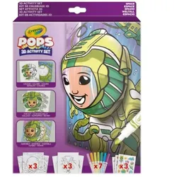 Crayola POPs Malbücher - Der Weltraum
