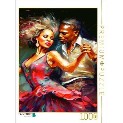 CALVENDO Puzzle Leidenschaftliche Tänzer | 1000 Teile Lege-Größe 64x48cm Foto-Puzzle für glückliche Stunden
