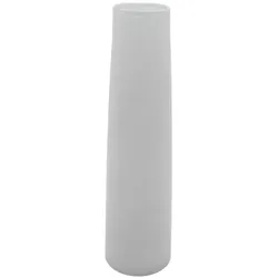 Vase Rod 39 cm Glas White L (Large)