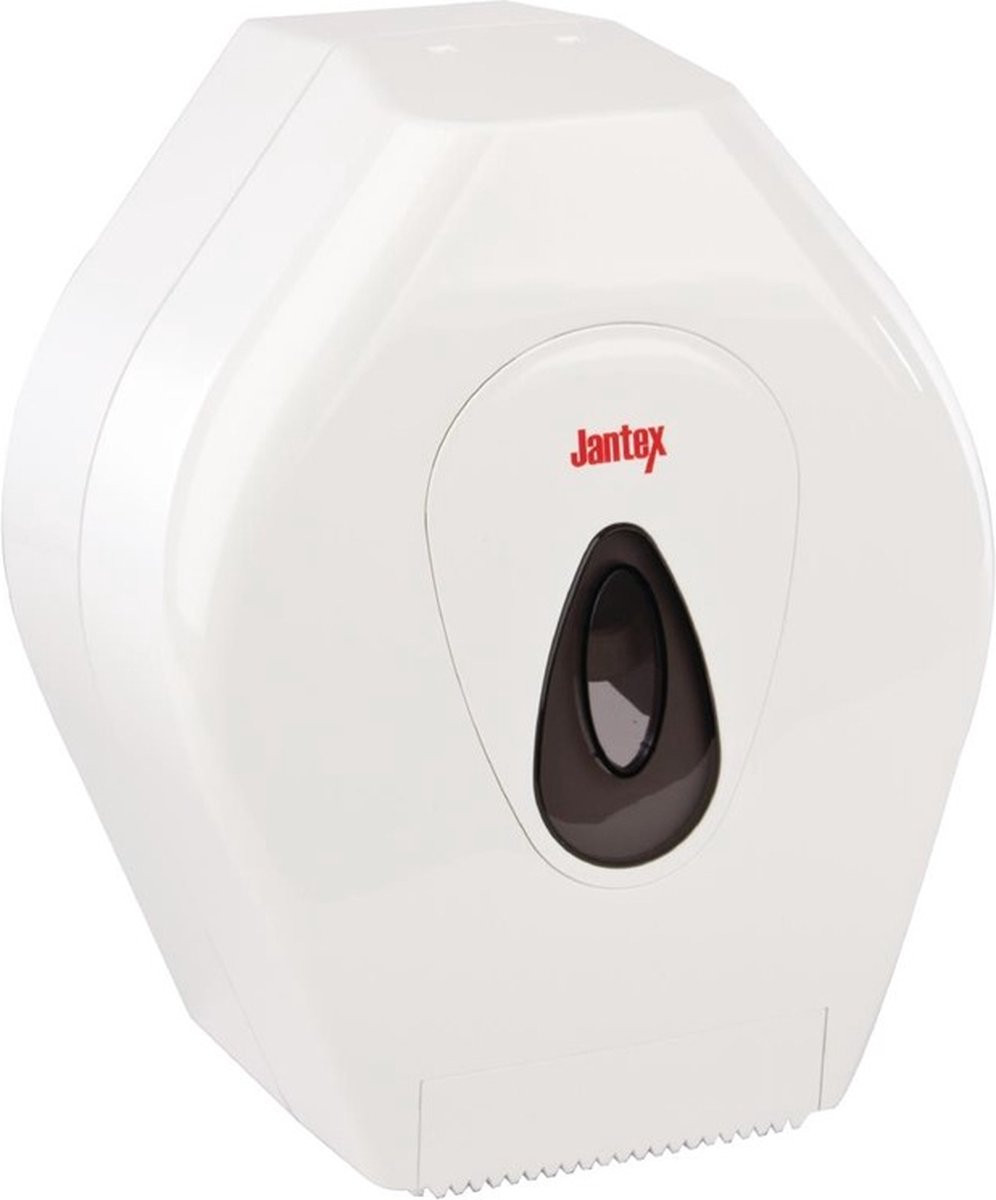 Jantex Mini Jumbo Toiletroldispenser Wit B/D/H: 27,5 x 22 x 14,5 cm