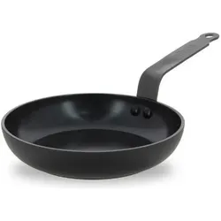 de Buyer GlaskeramikOA Pfanne rund 24cm, Pfanne + Kochtopf, Schwarz