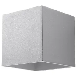 Sollux SL.0058 Wandleuchte QUAD 1 grau