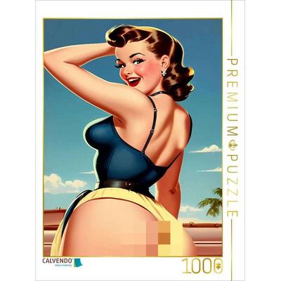 CALVENDO Puzzle Freche Rückansicht | 1000 Teile Lege-Größe 64x48cm Foto-Puzzle für glückliche Stunden
