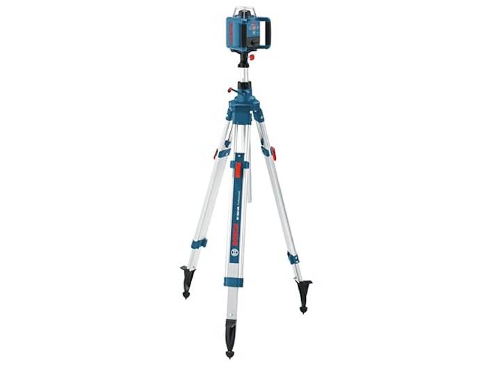 Bosch Professional Trépied pour lasers et niveaux BT 300 HD hauteur : 122–295 cm\, filetage : 5/8
