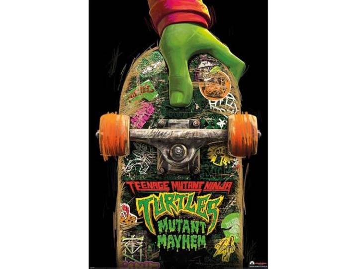 Pyramid International Teenage Mutant Ninja Turtles Poster Mutant Mayhem Skate Board