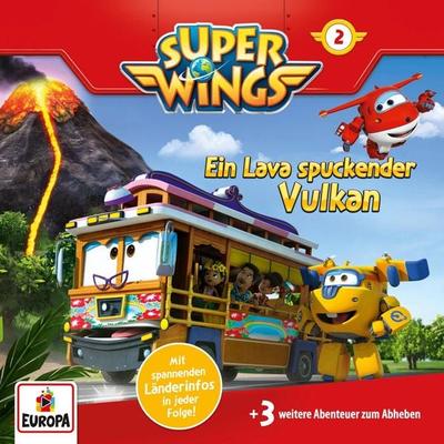 Folge 02: Ein Lava spuckender Vulkan - Florian Köhler,Thomas Karallus,Sunke Jansen, Audio, 4064066629786
