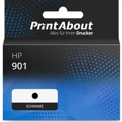 Druckerpatrone kompatibel mit HP 901 (CC653AE) - Schwarz