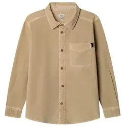 Pepe Jeans Unisex für Kinder. PB3000114 Überhemd Preston beige (12años= 152cm), Lässig, Baumwolle, Langarm, Kinderbekleidung
