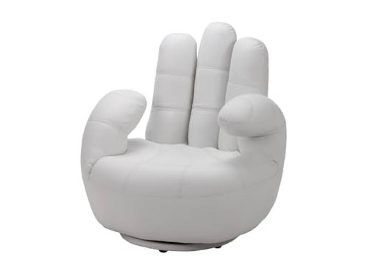 Vente-unique Sessel Fingersessel Catchy - Weiá