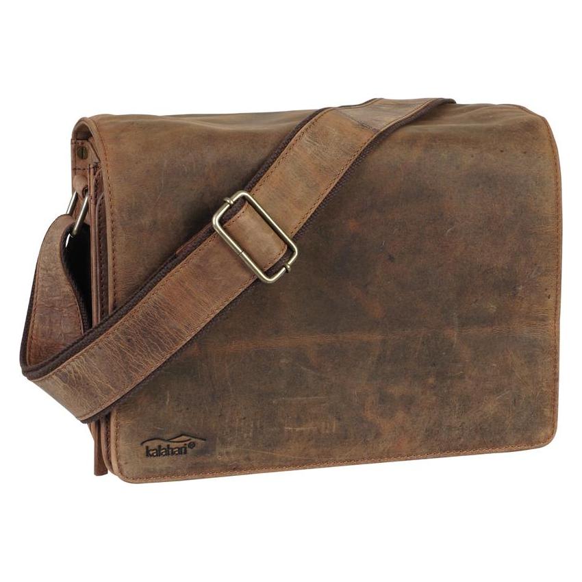 Kalahari KAAMA LS-23 Fototasche, Leder (Kamera Schultertasche) (440523)