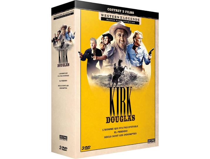 Kirk Douglas - Coffret 3 films : L'Homme qui n'a pas d'étoile + El Perdido + Seuls sont les indomptés