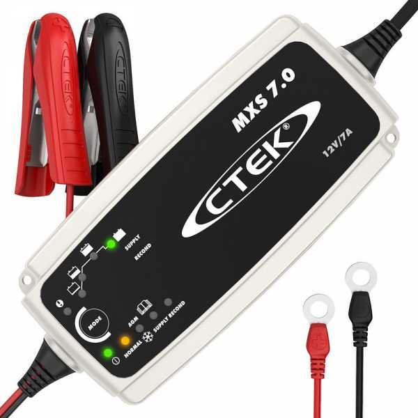 CTEK MXS 7.0 - Chargeur de batterie 12V - 8 étapes - automatique - caravanes, véhicules tout-terrain, bateaux, voitures