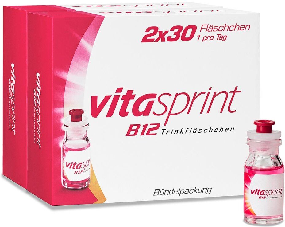 Vitasprint B12 Trinkfläschchen mit Vitamin B12 für mehr Energie
