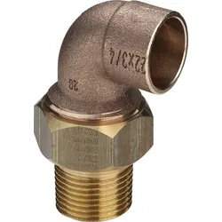 Rotguss-Winkelverschraubung 94098 G 18x3/4", AG, pro Stück