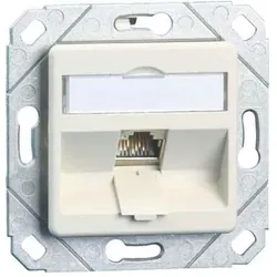 Metz Connect, Steckdose, 130B12D11102-E Steckdose Weiss