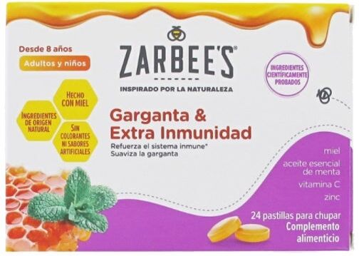 ZARBEES Garganta Extra Inmunidad