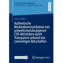 Müller:Authentische Markenkommunikation, Fachbücher von Jonas Müller
