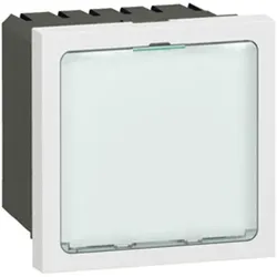 Legrand 078520 Mosaic Signal 230V LEDws 2-modulig Farbe: Ultraweiß
