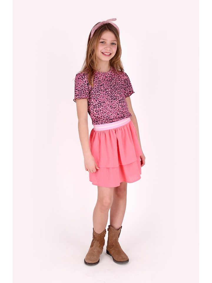 B.Nosy Kleid "Dory" in Rosa/ Rot - 116