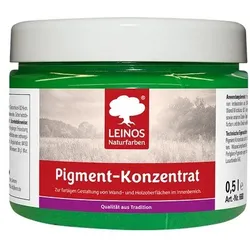 Leinos Pigment-Konzentrat 668 Spinell-Grün - 0,5 l Glas