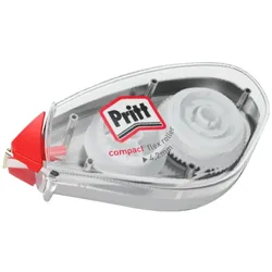 Pritt Compact Flex Korrektur-Band 10 m Rot, Transparent, Weiß 1 Stück(e)
