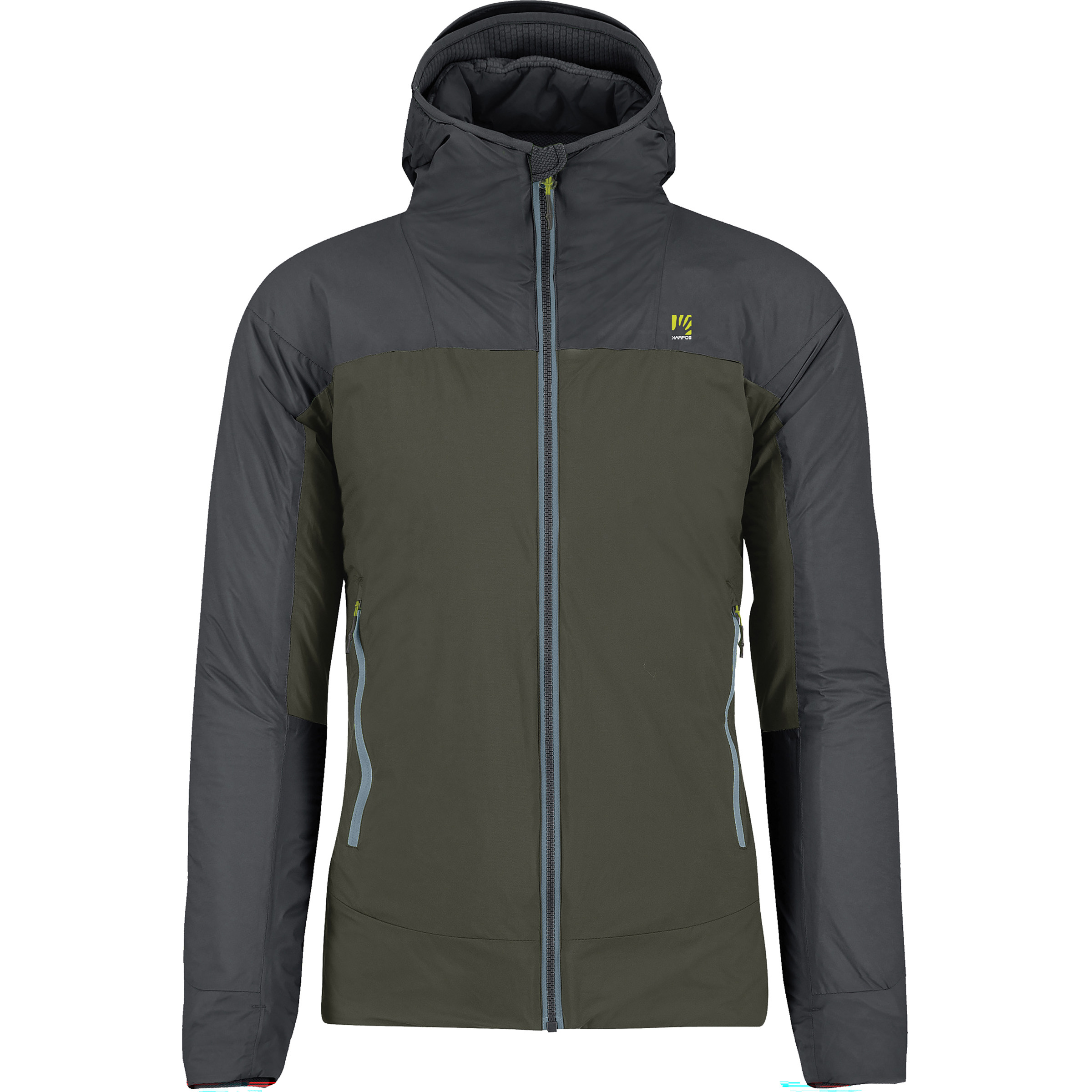 Karpos Vinson Evo Herren Kunstfaserjacke oliv Größe S Bergsteigen Elastisch Wasserabweisend
