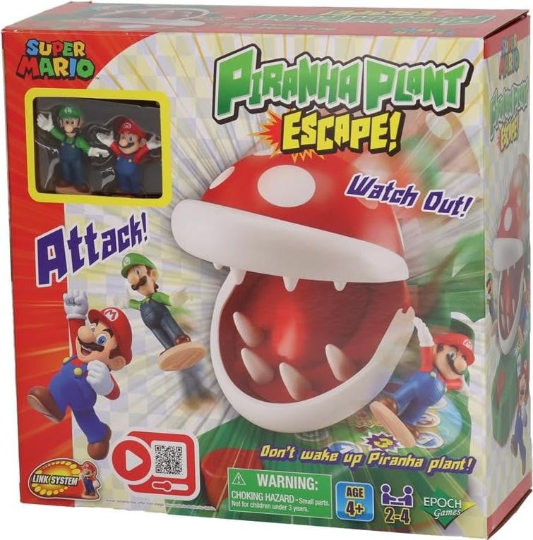 EPOCH Games Super Mario 7357 Piranha Plant Escape vaardigheidsspel