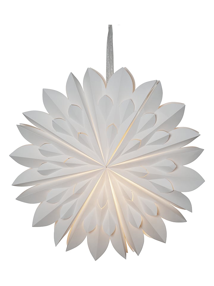 STAR Trading Papierstern "Clipp" in Weiß - Ø 60 cm - onesize