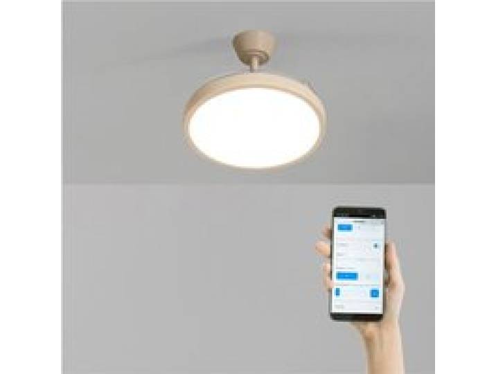 Ventilateur de plafond - Create - Avec lumière - Pales rétractables - LED 36W - Sable