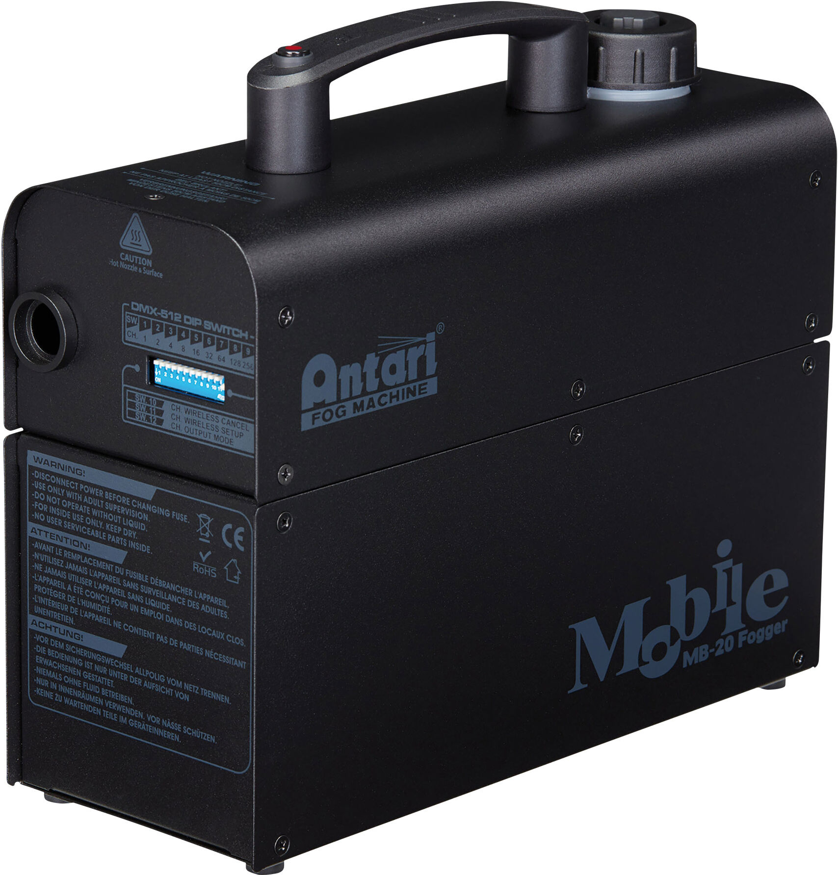 Antari Mb-20x Mobile Nebelmaschine Batteriebetriebener Nebelgenerator Mit 600 W