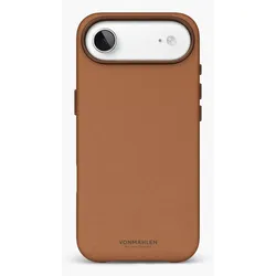 Vonmählen Back Cover Like Leather iPhone Air Brown, Grundfarbe (Apple iPhone Air), Smartphone Hülle, Braun