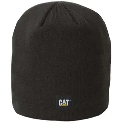 CAT Strickmütze Winter Mütze fein Strick Einheitsgröße mit Logo