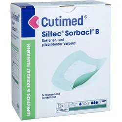 CUTIMED Siltec Sorbact B PU-Verb.7,5x7,5 cm